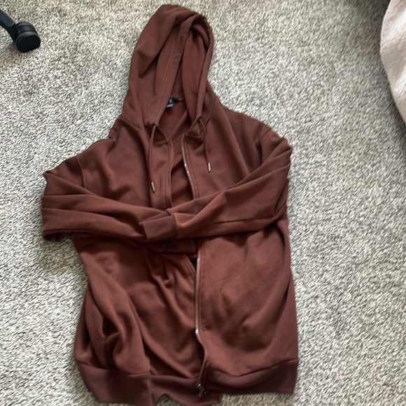 Forever 21 Other - Women’s XL Forever 21 brown zip up hoodie.